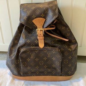 AUTHENTIC Louis Vuitton Montsouris GM backpack